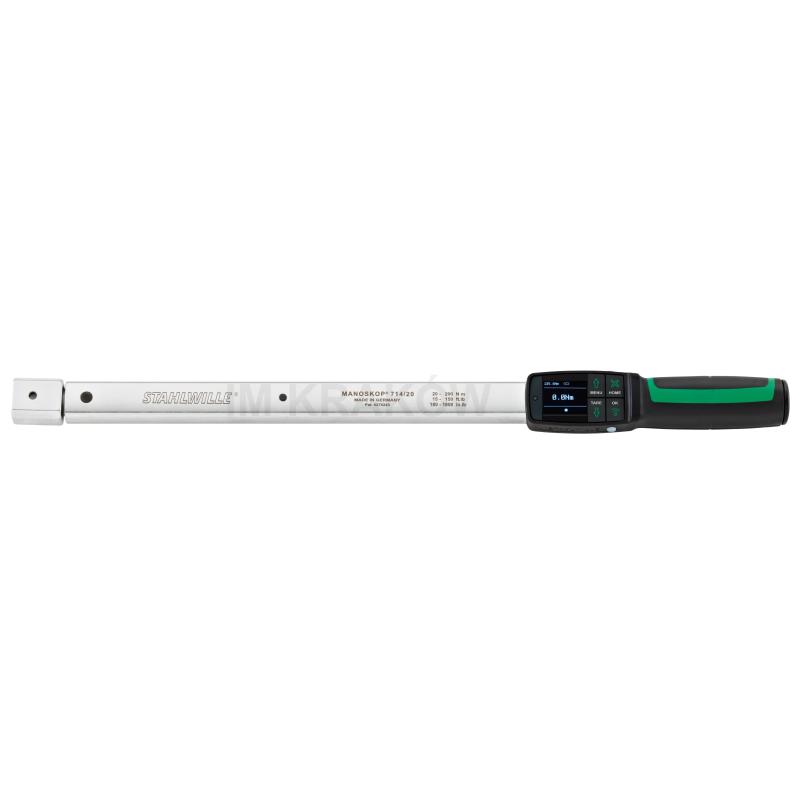 714/20 - Klucz elektroniczny 20-200Nm z pomiarem kąta, w skrzynce 714/20 - Klucz elektroniczny 20-200Nm z pomiarem kąta, w skrzynce
