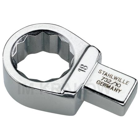 732A/10 5/8 - Końcówka wtykowa oczkowa 9x12mm, 5/8" 732A/10 5/8 - Końcówka wtykowa oczkowa 9x12mm, 5/8"