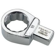 732/10 22 - Końcówka wtykowa oczkowa 9x12mm, 22mm 