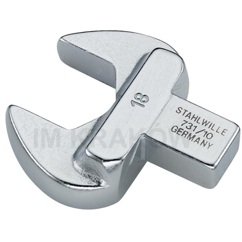 731A/10 3/8 - Końcówka płaska wtykowa 9x12mm, 3/8" 731A/10 3/8 - Końcówka płaska wtykowa 9x12mm, 3/8"