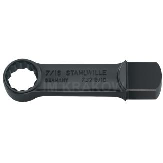 732AG/10  1/4 - Końcówka wtykowa oczkowa 9x12mm, 1/4" 