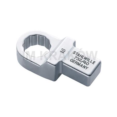 732A/40 11/16 - Końcówka wtykowa oczkowa 14x18mm, 11/16" 732A/40 11/16 - Końcówka wtykowa oczkowa 14x18mm, 11/16"