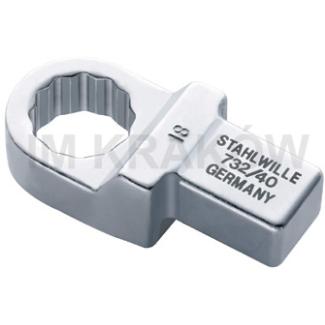 732A/40 5/8 - Końcówka wtykowa oczkowa 14x18mm, 5/8"