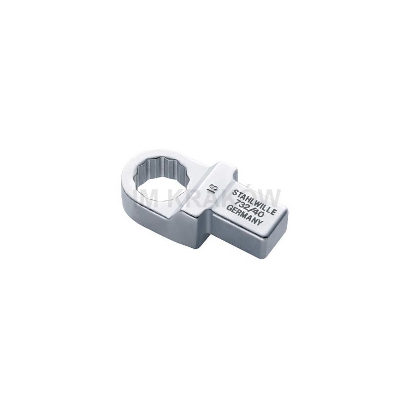 732/40 36 - Końcówka wtykowa oczkowa 14x18mm, 36mm 732/40 36 - Końcówka wtykowa oczkowa 14x18mm, 36mm