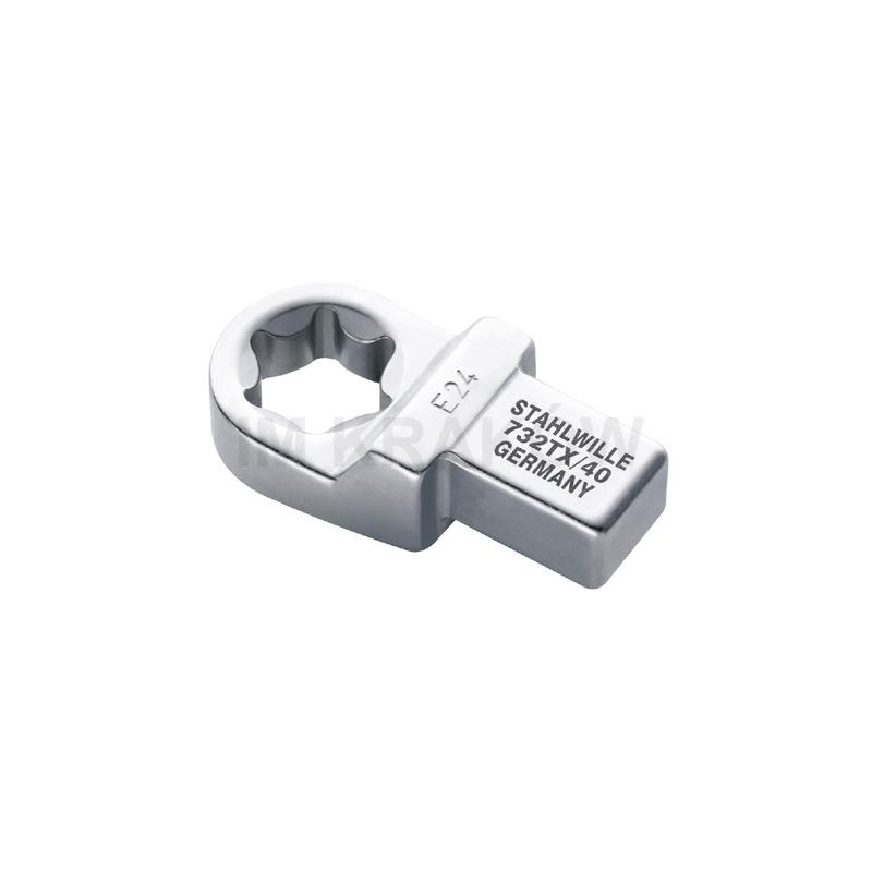 732TX/40 E 20 - Końcówka wtykowa oczkowa TORX E20 14x18 mm 732TX/40 E 20 - Końcówka wtykowa oczkowa TORX E20 14x18 mm