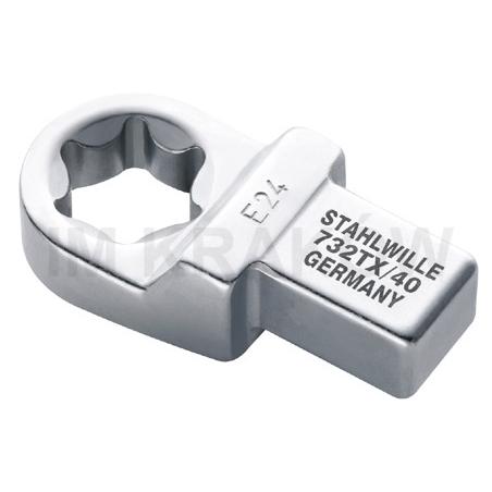 732TX/40 E 18 - Końcówka wtykowa oczkowa TORX E18 14x18 mm 732TX/40 E 18 - Końcówka wtykowa oczkowa TORX E18 14x18 mm