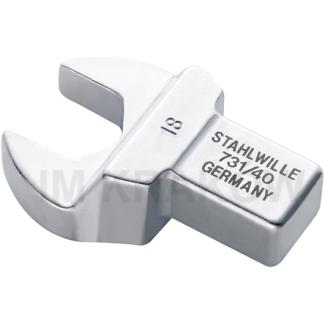 731/40 24 - Końcówka płaska wtykowa 14x18mm, 24mm