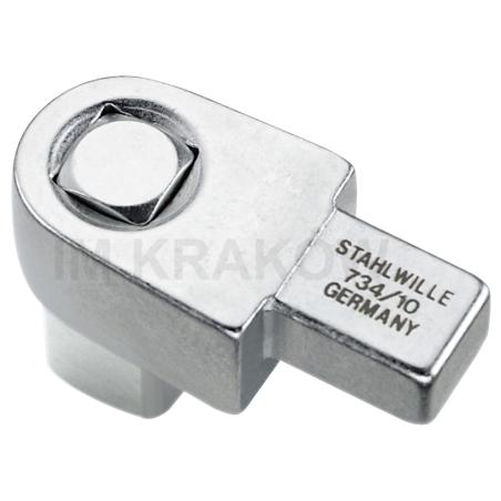 734/40 - Końcówka wtykowa z czopem kwadratowym 3/4" 14x18 mm 734/40 - Końcówka wtykowa z czopem kwadratowym 3/4" 14x18 mm