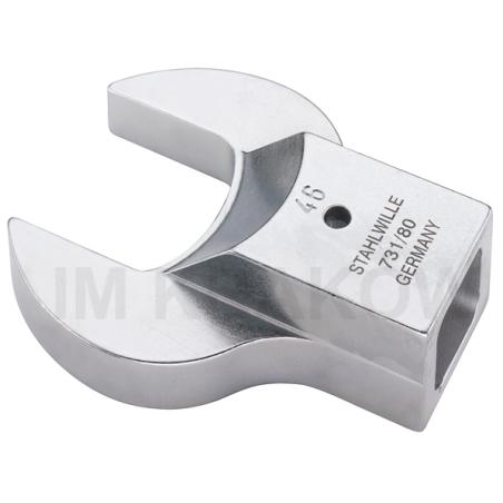 731/80 60 - Końcówka nasadzana płaska 24,5x28mm, 60mm 731/80 60 - Końcówka nasadzana płaska 24,5x28mm, 60mm