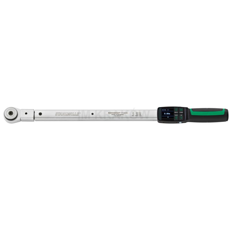 714R/20 - Klucz elektroniczny 20-200Nm z pomiarem kąta, z grzechotką 1/2", w walizce 714R/20 - Klucz elektroniczny 20-200Nm z pomiarem kąta, z grzechotką 1/2", w walizce