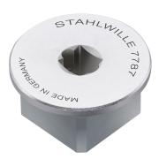 7787 - Złączka przejściowa czworokątna z  wew. 1/4" na zew. 3/4"