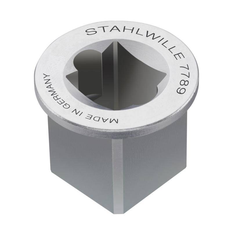7789 - Złączka przejściowa czworokątna z wew. 1/2" na zew. 3/4" 7789 - Złączka przejściowa czworokątna z wew. 1/2" na zew. 3/4"