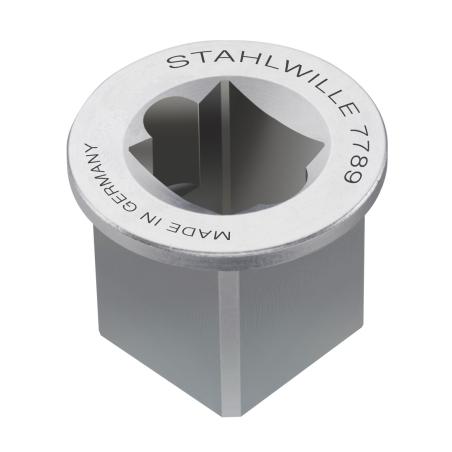 7789 - Złączka przejściowa czworokątna z wew. 1/2" na zew. 3/4" 7789 - Złączka przejściowa czworokątna z wew. 1/2" na zew. 3/4"