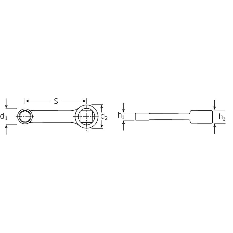 447 7 - Specjalna końcówka oczkowa 3/8" 7 mm 447 7 - Specjalna końcówka oczkowa 3/8" 7 mm