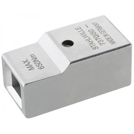 7370/80 - Adapter nasadzany do klucza dynamometrycznego z 24,5x28mm na 14x18mm 7370/80 - Adapter nasadzany do klucza dynamometrycznego z 24,5x28mm na 14x18mm