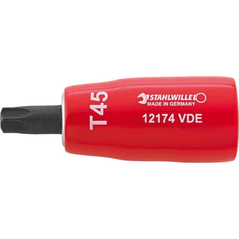 12174 VDE T 40 - Nasadka trzpieniowa 3/8" izolowana VDE, do śrub Torx®, T40 12174 VDE T 40 - Nasadka trzpieniowa 3/8" izolowana VDE, do śrub Torx®, T40