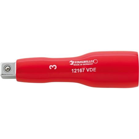 12167 VDE-10 - Przedłużka 3/8" izolowana VDE, 258 mm 12167 VDE-10 - Przedłużka 3/8" izolowana VDE, 258 mm