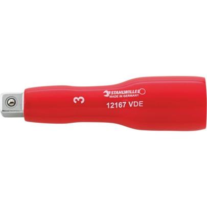 12167 VDE-3 - Przedłużka 3/8" izolowana VDE, 94 mm