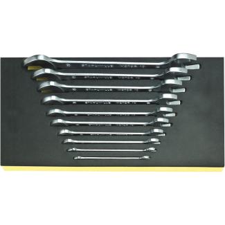 TCS10/10, 6x7-24x27mm - Moduł kluczy płaskich MOTOR, 6x7 - 24x27 mm (10 szt.), wkładka piankowa