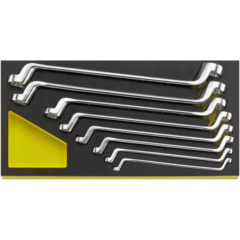 TCS 20/8, 6x7-19x22 mm MF - Moduł kluczy oczkowych głębokoodsadzonych, 6x7 - 19x22 mm (8 szt.), wkładka piankowa TCS 20/8, 6x7-19x22 mm MF - Moduł kluczy oczkowych głębokoodsadzonych, 6x7 - 19x22 mm (8 szt.), wkładka piankowa