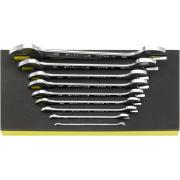 TCS 10A/9 - Moduł kluczy płaskich, 1/4"x5/16" - 1'1/8"x1'5/16" (9 szt.), wkładka piankowa