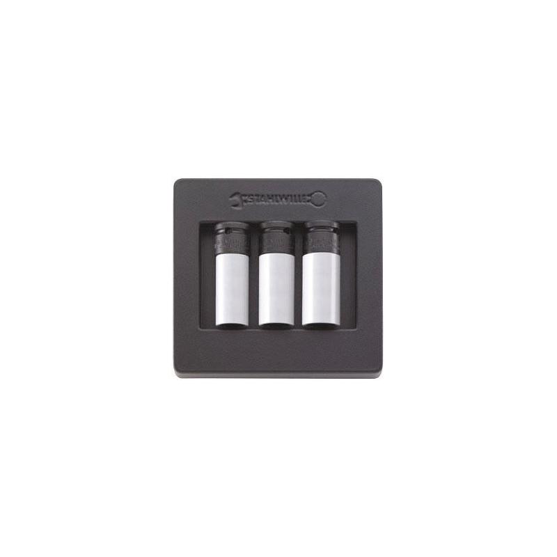 ES 2309K/3 - Moduł nasadek do kół 1/2", 17 - 21 mm (3 szt.), wkładka plastikowa ES 2309K/3 - Moduł nasadek do kół 1/2", 17 - 21 mm (3 szt.), wkładka plastikowa