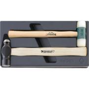 ES 10956/10970/2 - Moduł młotków: nylonowy i inżynierski (2 szt.), wkładka plastikowa