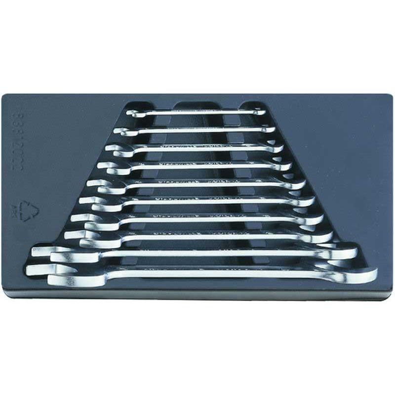 ES 10/10, 6x7-30x32 mm - Moduł kluczy płaskich, 6x7 - 30x32 mm (10 szt.), wkładka plastikowa ES 10/10, 6x7-30x32 mm - Moduł kluczy płaskich, 6x7 - 30x32 mm (10 szt.), wkładka plastikowa