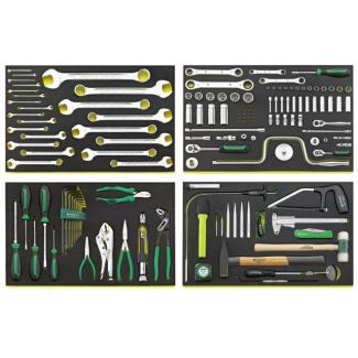 13214A WW - Zestaw 122 narzędzi do lotnictwa w 4 modułach piankowych do stołu WB620, wózków 90, 95, 95VA, 98VA, skrzyni 920,922N