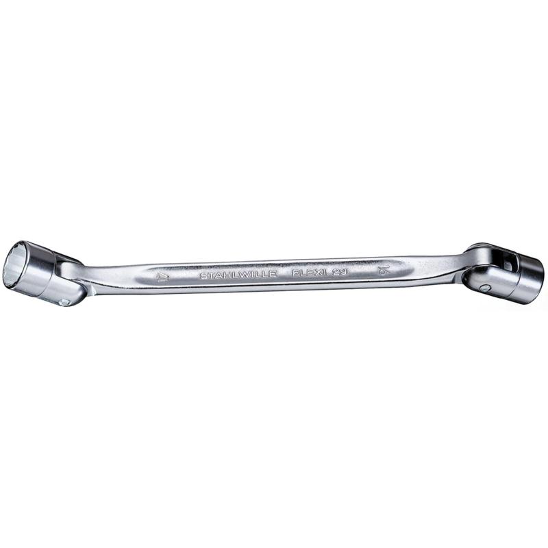 29 17 X 19 - Klucz nasadowy przegubowy FLEXI, 12-kątny, 17 x 19 mm 29 17 X 19 - Klucz nasadowy przegubowy FLEXI, 12-kątny, 17 x 19 mm