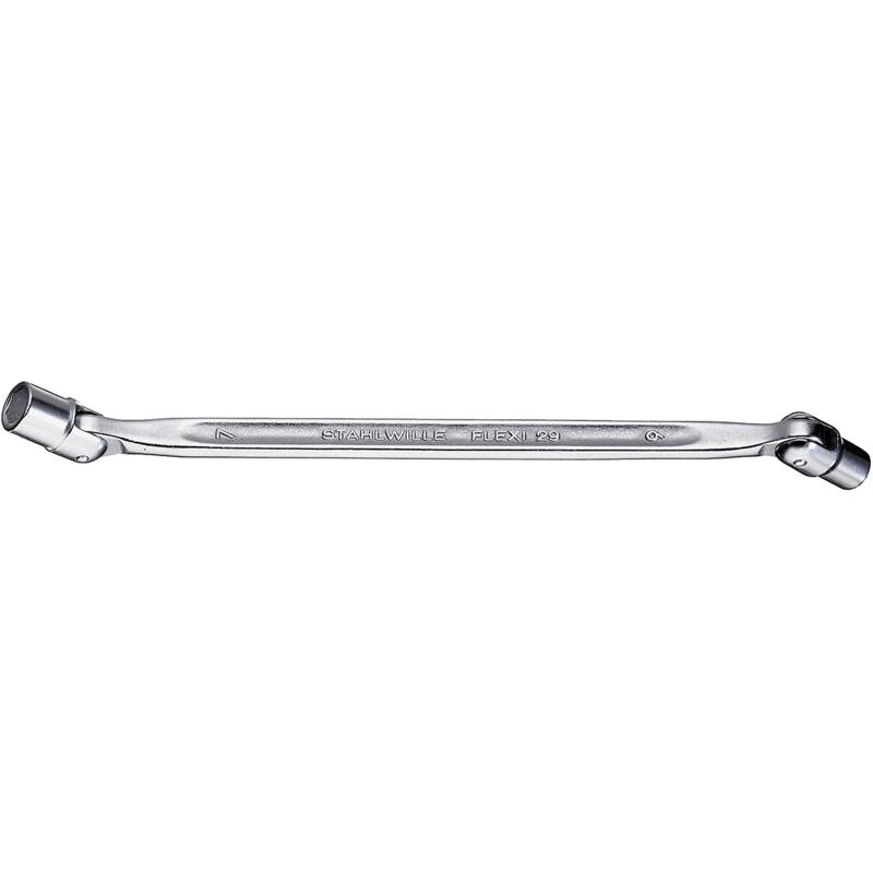 29 A 1/2 X 9/16 - Klucz nasadowy przegubowy FLEXI, 12-kątny, 1/2" x 9/16" 29 A 1/2 X 9/16 - Klucz nasadowy przegubowy FLEXI, 12-kątny, 1/2" x 9/16"