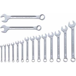 13/16 - Zestaw kluczy oczkowo-płaskich OPEN-BOX, 7 - 24 mm (16 szt.)