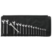 13/17 - Zestaw kluczy oczkowo-płaskich OPEN-BOX, 6 - 22 mm (17 szt.)