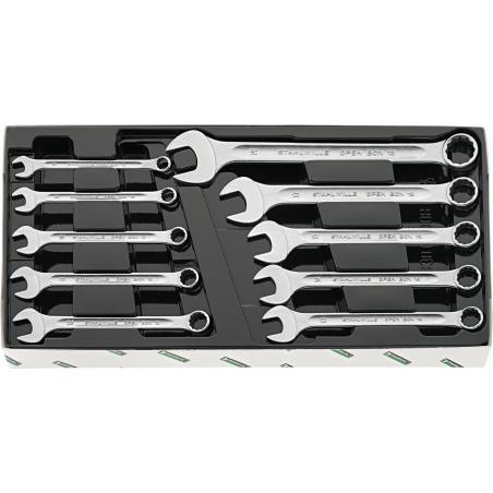 13A/8 - Zestaw kluczy oczkowo-płaskich OPEN-BOX, 7/16" - 7/8" (8 szt.)