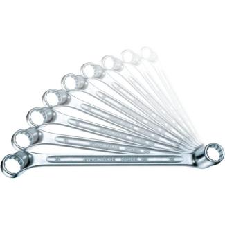 20/7N - Zestaw kluczy oczkowych głębokoodsadzonych STABIL, 6x7 - 18x19 mm (7 szt.)