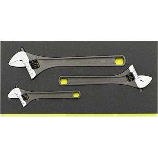 TCS 4026/3 - Moduł kluczy nastawnych (3 szt.), wkładka piankowa