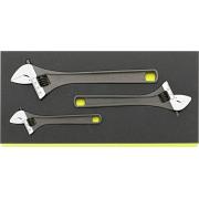 TCS 4026/3 - Moduł kluczy nastawnych (3 szt.), wkładka piankowa