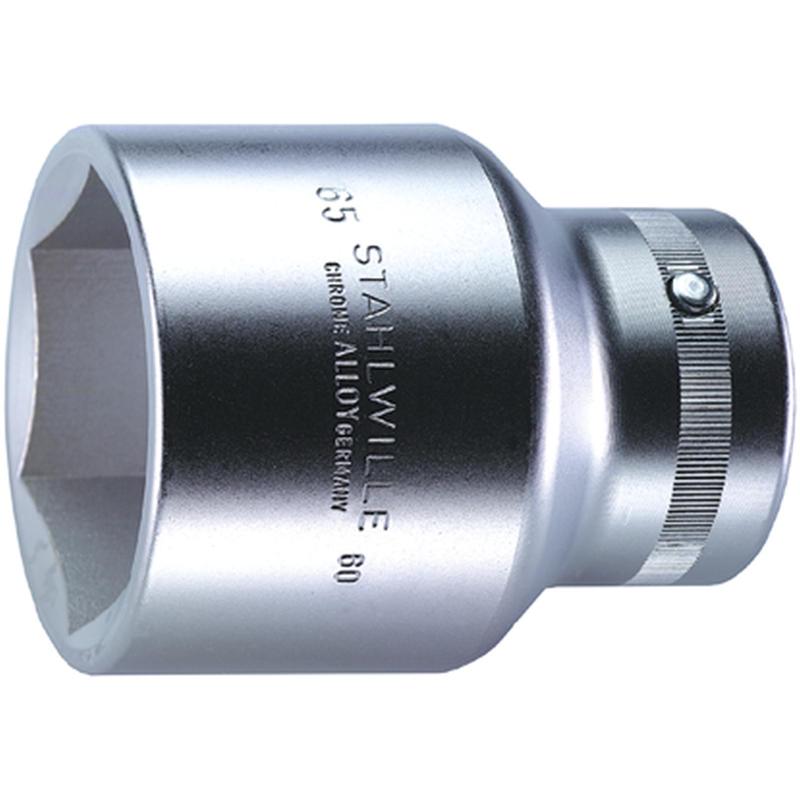 60 65 - Nasadka 1" 6-kątna, krótka, metryczna, 65 mm