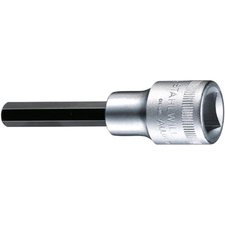 3054/8 - Nasadka trzpieniowa długa 1/2" do śrub 6-kątnych metrycznych, 8 mm 3054/8 - Nasadka trzpieniowa długa 1/2" do śrub 6-kątnych metrycznych, 8 mm