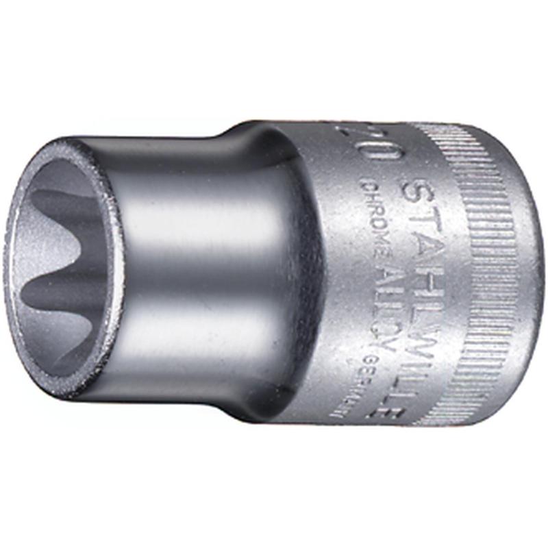 50 TX E 16 - Nasadka 1/2" do śrub Torx®, E16 50 TX E 16 - Nasadka 1/2" do śrub Torx®, E16