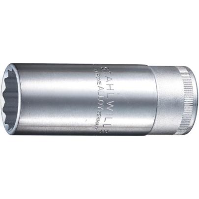 51 17 - Nasadka 1/2" 12-kątna, długa, metryczna, 17 mm