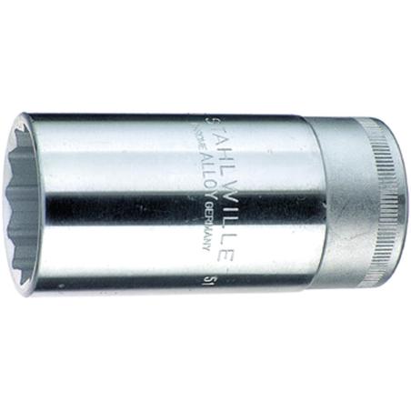 51 30 - Nasadka 1/2" 12-kątna, długa, metryczna, 30 mm 51 30 - Nasadka 1/2" 12-kątna, długa, metryczna, 30 mm