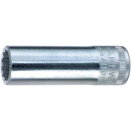 46 12 - Nasadka 3/8" 12-kątna, długa, metryczna, 12 mm 46 12 - Nasadka 3/8" 12-kątna, długa, metryczna, 12 mm