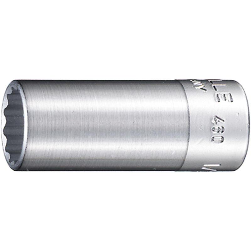 460 A 3/8 - Nasadka 3/8" 12-kątna, długa, calowa, 3/8" 460 A 3/8 - Nasadka 3/8" 12-kątna, długa, calowa, 3/8"