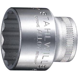 45 A 7/8 - Nasadka 3/8" 12-kątna, krótka, calowa, 7/8"