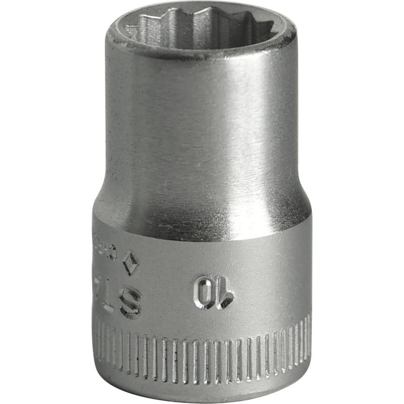 45 10 - Nasadka 3/8" 12-kątna, krótka, metryczna, 10 mm 45 10 - Nasadka 3/8" 12-kątna, krótka, metryczna, 10 mm