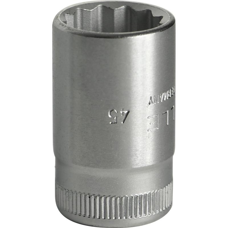 45 13 - Nasadka 3/8" 12-kątna, krótka, metryczna, 13 mm 45 13 - Nasadka 3/8" 12-kątna, krótka, metryczna, 13 mm