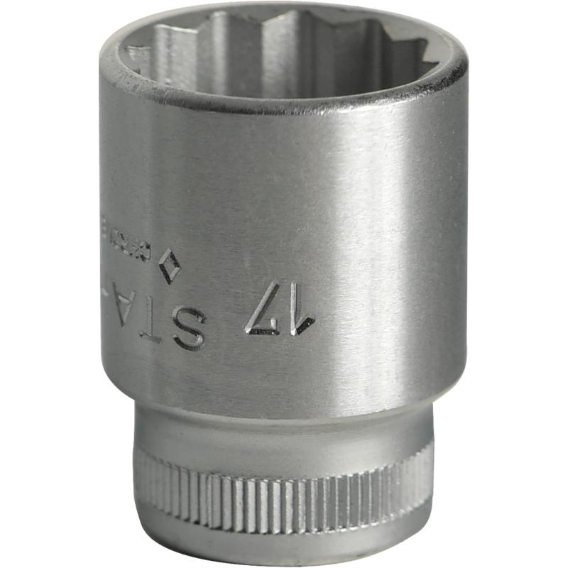 45 17 - Nasadka 3/8" 12-kątna, krótka, metryczna, 17 mm 45 17 - Nasadka 3/8" 12-kątna, krótka, metryczna, 17 mm