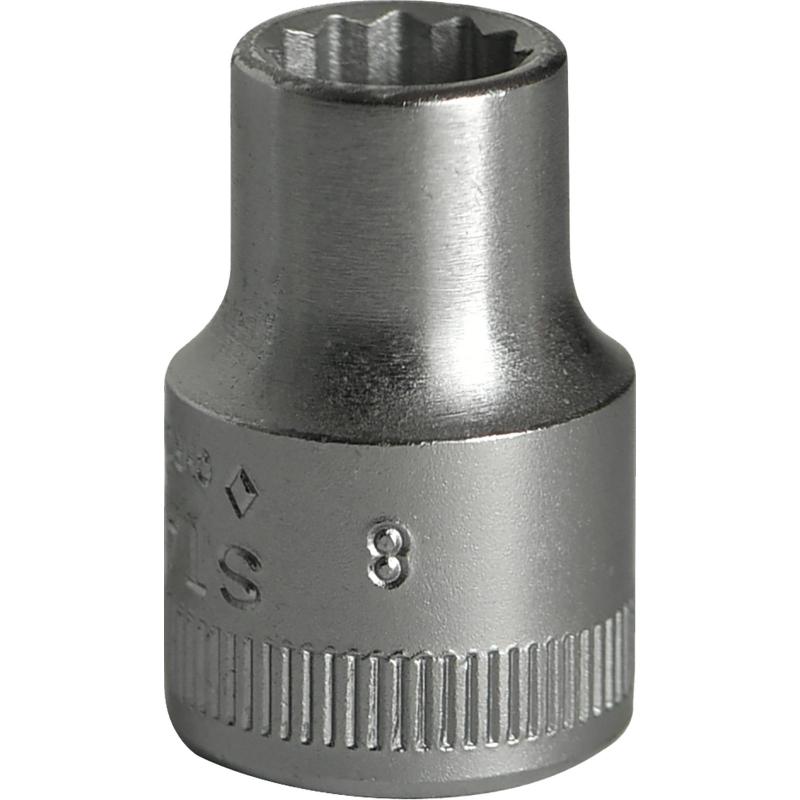 45 8 - Nasadka 3/8" 12-kątna, krótka, metryczna, 8 mm 45 8 - Nasadka 3/8" 12-kątna, krótka, metryczna, 8 mm