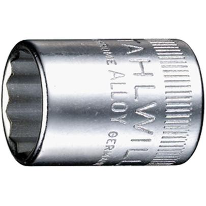 40 AD 1/2 - Nasadka 1/4" 12-kątna, krótka, calowa, 1/2"